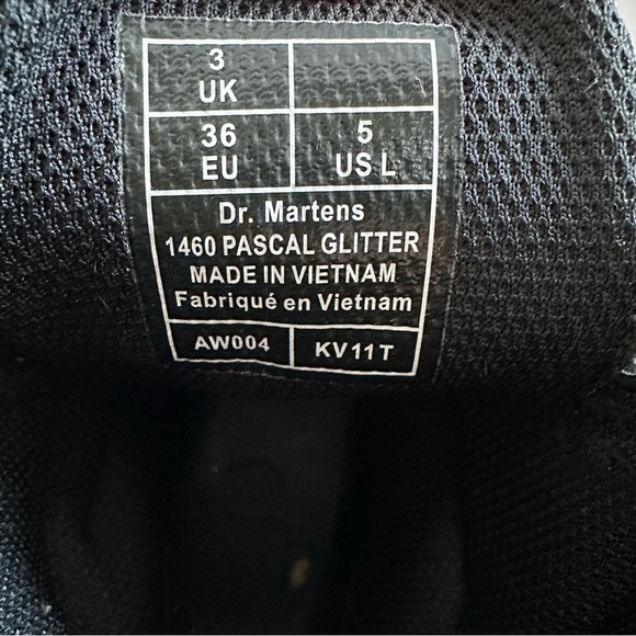 Dr. Martens 1460 Pascal Glitter womens Fashion Boot - Picture 7 of 8